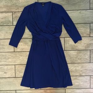 Chaps Ralph Lauren Dress Sz. L Royal Blue